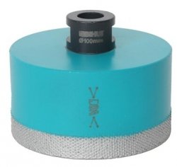 Otwornica diamentowa 100mm TURBO M14 BIHUI DBDB100 na sucho