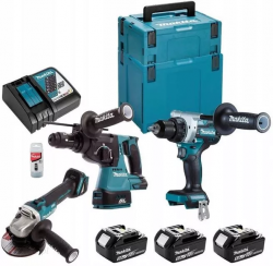 Zestaw combo Makita DLX3157TJ 3x5.0Ah 18V