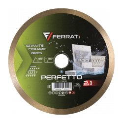 Tarcza diamentowa tnąca  2IN1 200mm PERFETTO  FERRATI F20116