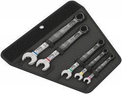 Zestaw kluczy płasko-oczkowych 6003 Joker 5 Set 1, 5 części WERA | 05020230001