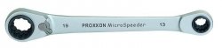 Klucz oczkowy z grzechotką 10 x 13 x 17 x 19 mm PROXXON Speeder 23236 z przełącznikiem 