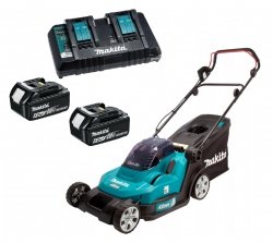 Kosiarka akumulatorowa do trawy Makita DLM432PG2 2x18V 2x6.0Ah