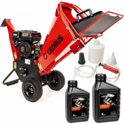 Spalinowy rozdrabniacz do gałęzi Cedrus RB02 6,5KM + GRATIS