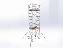 Rusztowanie  TOP SYSTEM 8,40m wieża jezdna o wymiarach  135 x 180 cm   Faraone  D1-74