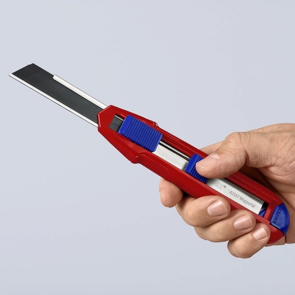Nóż z odłamywanym ostrzem Knipex CutiX 90 10 165 BK