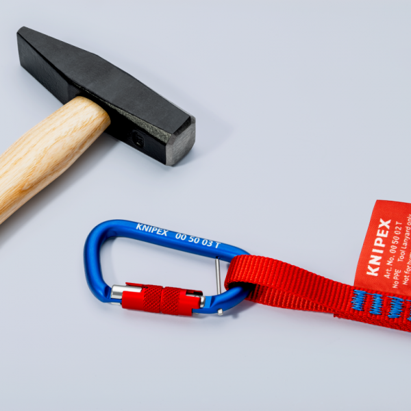 Karabińczyk na narzędzia 2 szt. Knipex 00 50 03 T BK