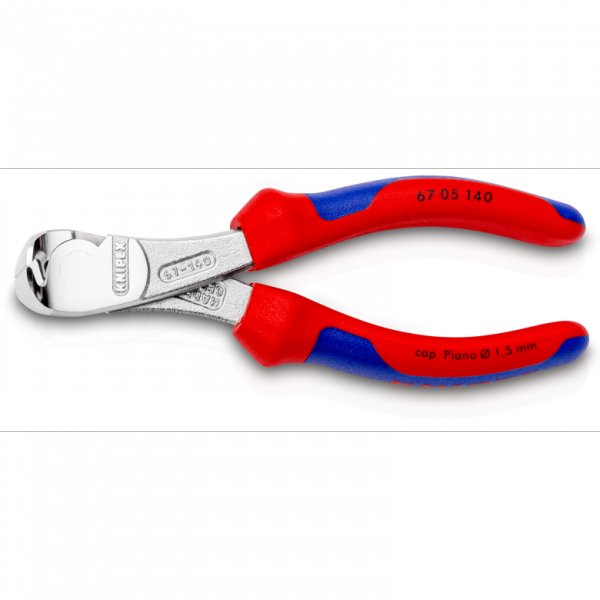 Szczypce tnące czołowe o zwiększonym przełożeniu Knipex 67 05 140