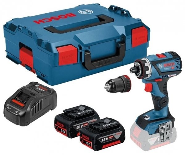 Wiertarko-wkrętarka akumulatorowa Bosch GSR 18V-60 FC 2x5Ah 18V