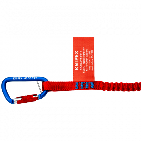 Karabińczyk na narzędzia 2 szt. Knipex 00 50 03 T BK