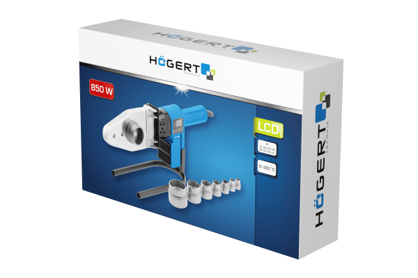 Zgrzewarka do rur termoplastycznych 850W Hogert HT1P680 850W