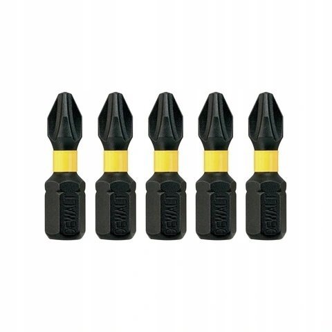 Bity udarowe DeWALT DT7387T PZ2 25mm  Extreme Impact Torsion 5 szt.