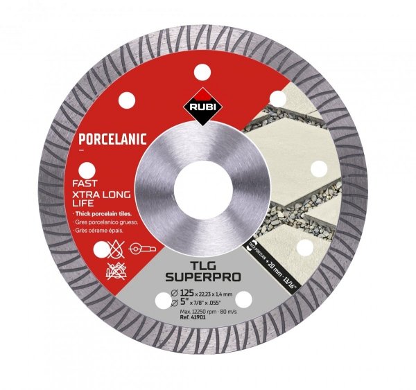 Tarcza diamentowa Rubi TLG 125 EXT SUPERPRO  41901