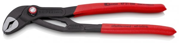 Szczypce nastawne do rur Knipex Cobra QuickSet 87 21 250