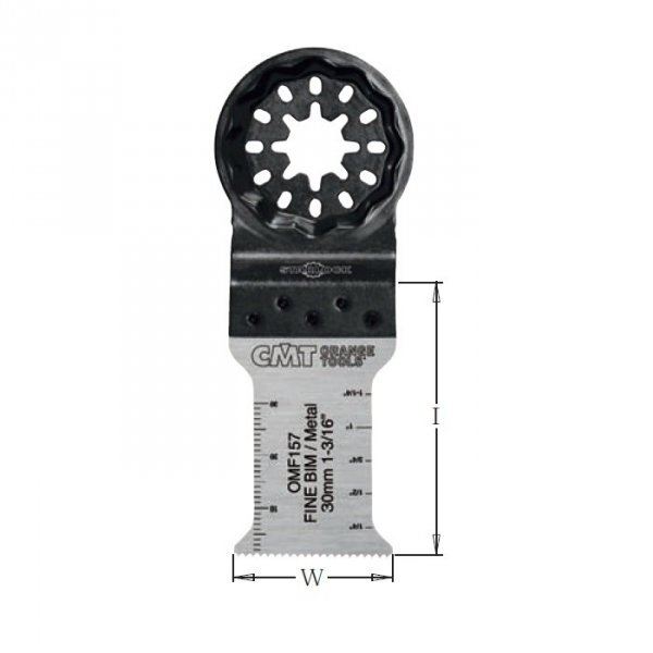 Brzeszczot oscylacyjny 30 mm CMT STARLOCK OMF157-X1