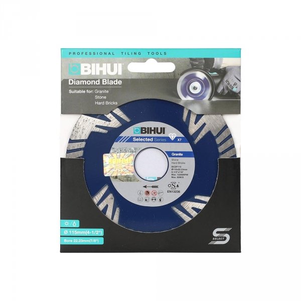 Tarcza diamentowa 230mm do twardych materiałów BIHUI B-Fast DCDF230