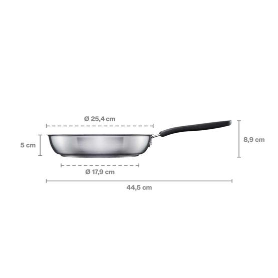 Patelnia tradycyjna z powłoką ceramiczną Fiskars 24cm 1072310
