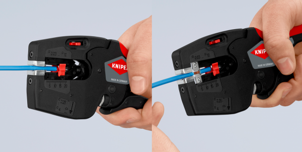 Automatyczne szczypce do ściągania izolacji i zagniatania NexStrip Knipex 12 72 190