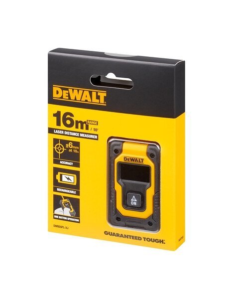 Kieszonkowy dalmierz laserowy DeWALT DW055PL 16m