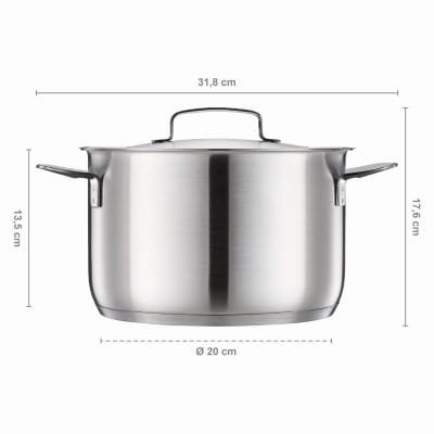 Garnek Fiskars All Steel z pokrywką 5L 1064752