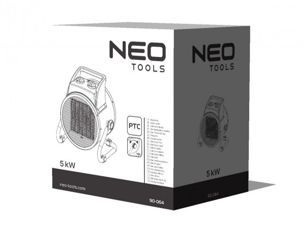Nagrzewnica NEO TOOLS 90-064 elektryczna ceramiczna PTC 5kW 