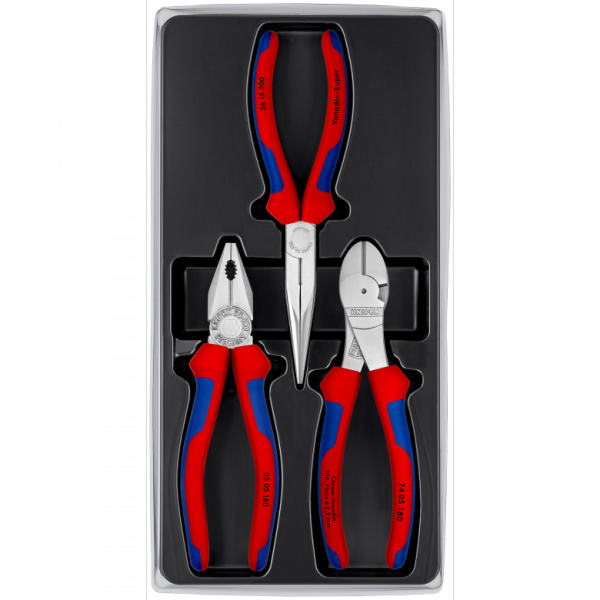 Zestaw szczypiec do prac warsztatowych i serwisowych Knipex 00 20 11 V01