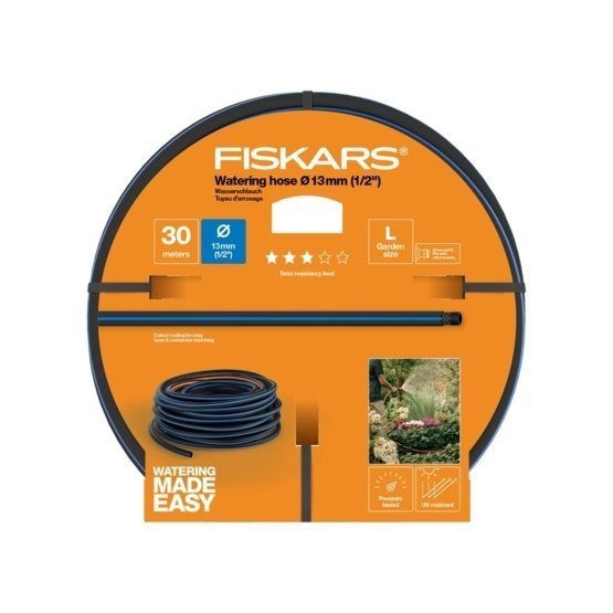 Wąż ogrodowy, Fiskars 13 mm (1/2&quot;), 30 m – Q3  1027103