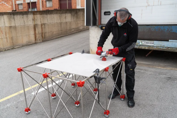 Składany stół roboczy Rubi 300x120cm 28918