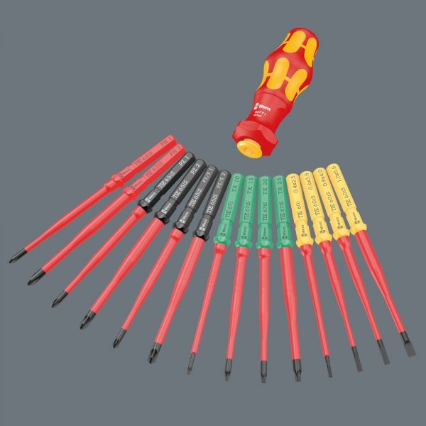 Kraftform Kompakt Turbo i 1 Tool Finder, 16 części WERA | 05006640001