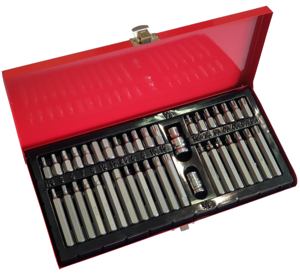 Zestaw bitów torx, hex, spline  40 szt. GROSLEY GNZ10015/GR51012