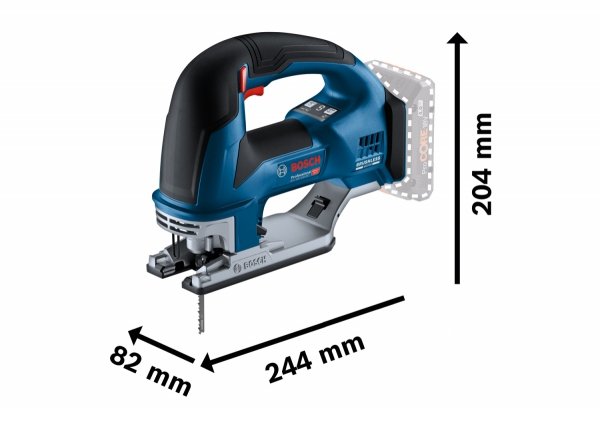 Akumulatorowa wyrzynarka Bosch GST 18V-155 BC 2x4.0h L-Boxx