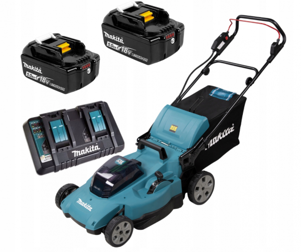 Samobieżna kosiarka akumulatorowa Makita DLM538CT2 2x18V