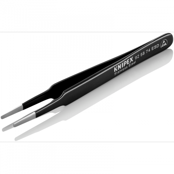 Pinceta uniwersalna ESD Knipex 92 58 74 ESD