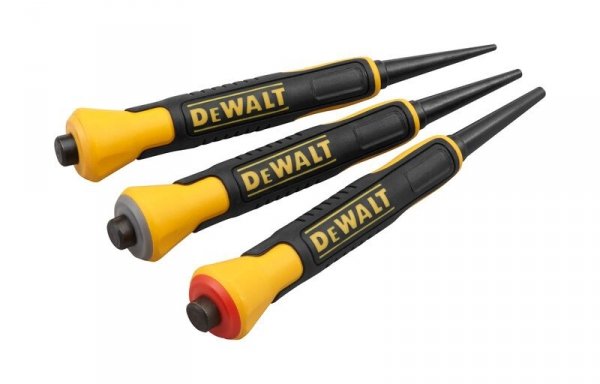 Zestaw pobijaków 3 szt. DeWalt DWHT0-58018