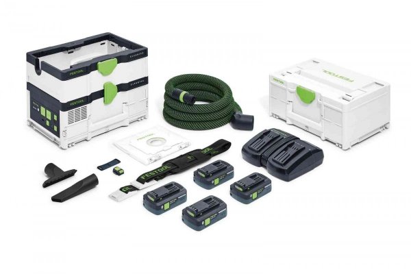 Akumulatorowy odkurzacz mobilny Festool CLEANTEC CTMC SYS HPC 4,0 I-Plus 576942