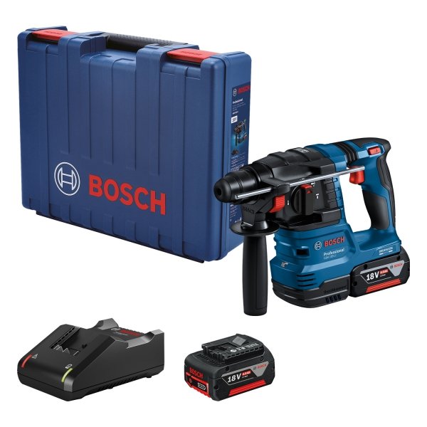 Akumulatorowy młot udarowo-obrotowy Bosch GBH 185-Li 2x4.0Ah