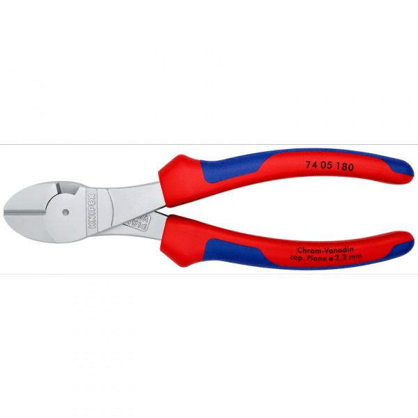 Szczypce tnące boczne o zwiększonym przełożeniu Knipex 74 05 180
