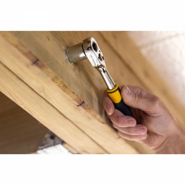 Zestaw grzechotka STANLEY STMT82670-0 3/8 + nasadki 11cz.