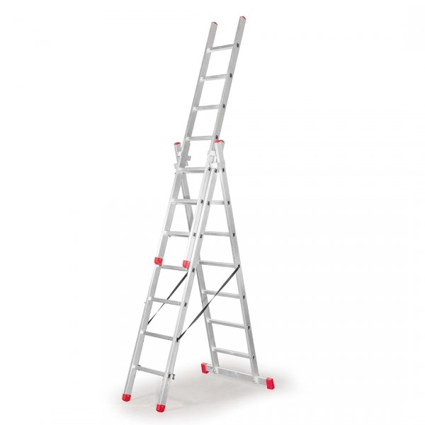 Drabina wielofunkcyjna 3 – elementowa ze stabilizatorem 3X9 Faraone AK280.3