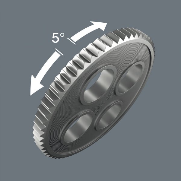 Grzechotka Zyklop Speed 3/8&quot; w zestawie metrycznym, 29 części WERA | 05004046001