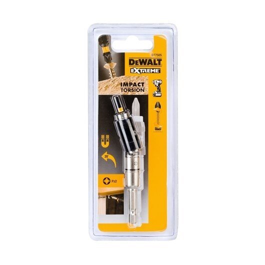 Obrotowy uchwyt magnetyczny DeWALT DT7505 + bit PZ2 Extreme Impact