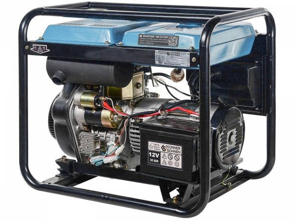 Agregat prądotwórczy diesel K&amp;S Heavy Duty KS8100HDE-1/3 ATSR 6kW