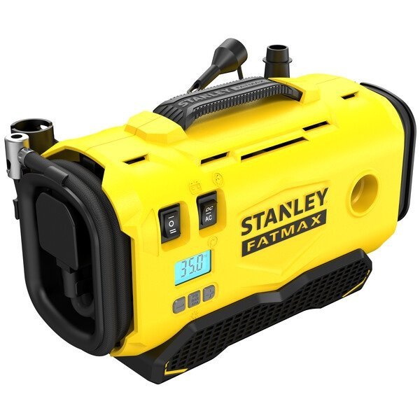 Kompresor Stanley FATMAX SFMCE520B 18V v20 11 bar z trzema źródłami zasilania