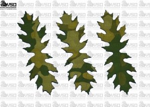 Zestaw 50 szt liści do wypełnień ghillie DOT 44 LIGHT