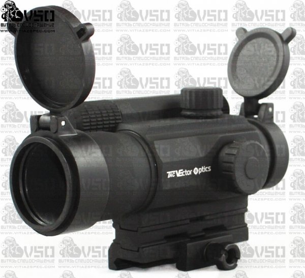VECTOR SCRD-07 Tempest 1x35 Tactical Milspec 4 Reticle Red Dot Reflex Sight Scope