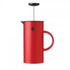 Stelton EM77 Zaparzacz Tłokowy do Kawy typu French Press - Czerwony