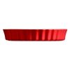 Emile Henry NATURAL CHIC Ceramiczna Wysoka Forma do Tarty 32 cm / Czerwona