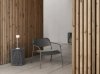 Blomus YUA Fotel Ogrodowy Lounge / Szary Granite Grey