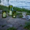 Holmegaard DESIGN WITH LIGHT Lampion - Świecznik 16,5 cm Zielony / Oliwkowy