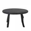 Bloomingville MILOS Drewniany Stolik Kawowy 70 cm / Czarny