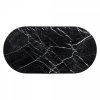 Aytm PAUSILLUS Stolik Kawowy 70 cm Czarny - Blat Marmurowy
